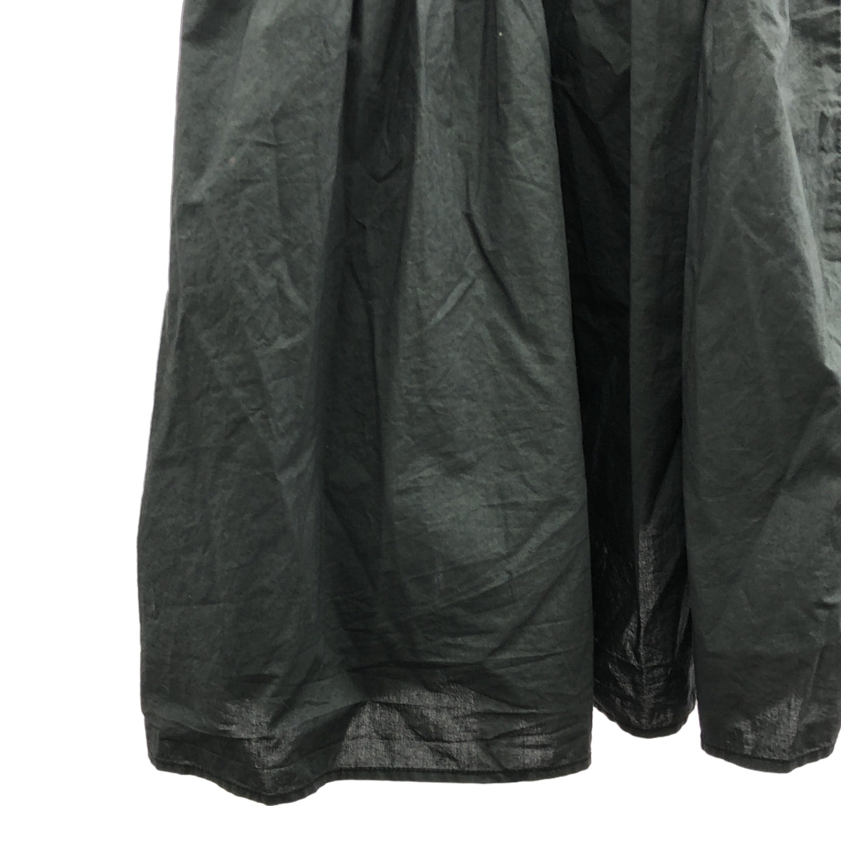 mudoca / 무도카 | 전환 소매 레이스 택 셔츠 원피스 | F | 블랙 | 여성