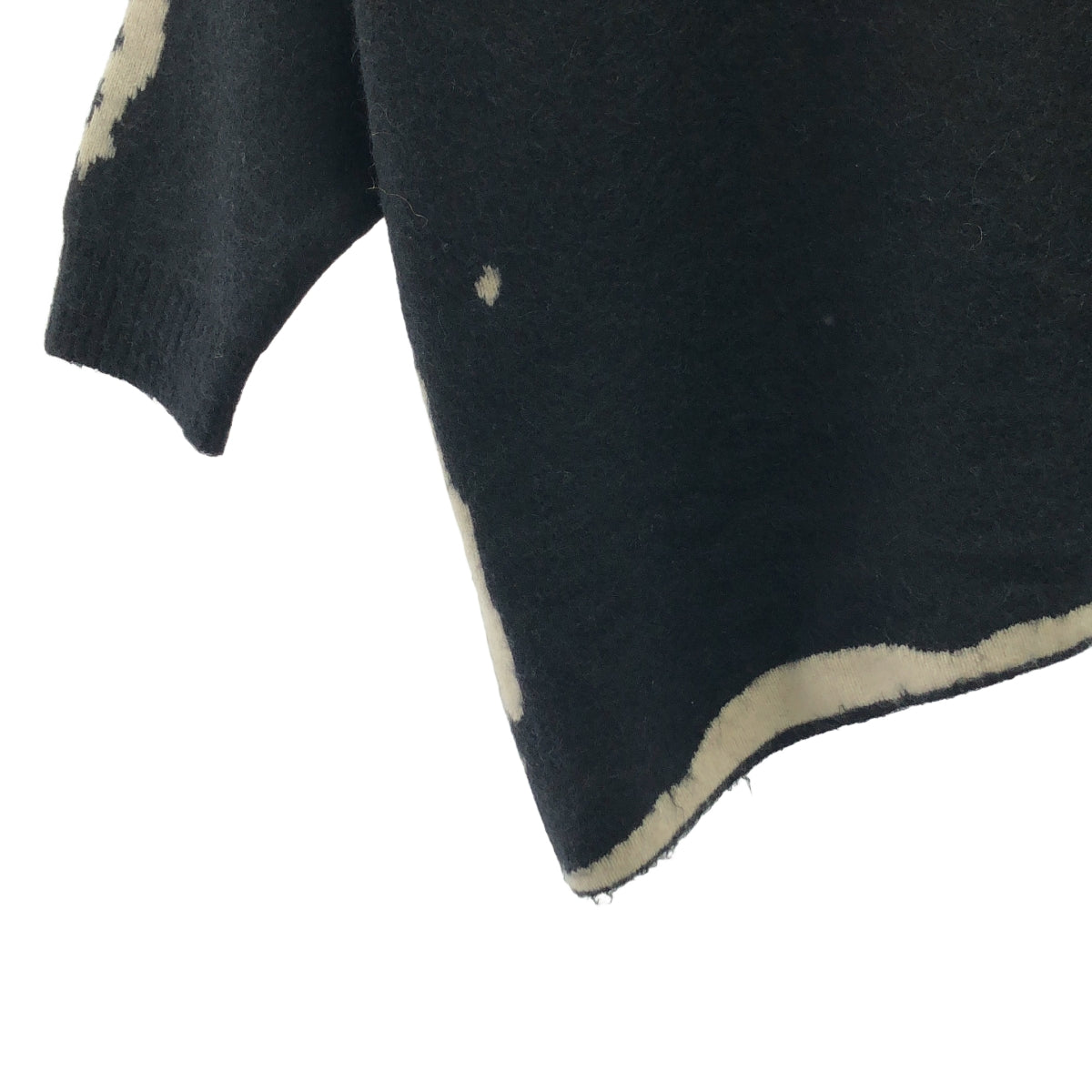 doublet / 더블릿 | 2025AW | GRAFFITI JACQUARD KNIT PULLOVER 그래픽 자가드 하이넥 니트 | M | 남성
