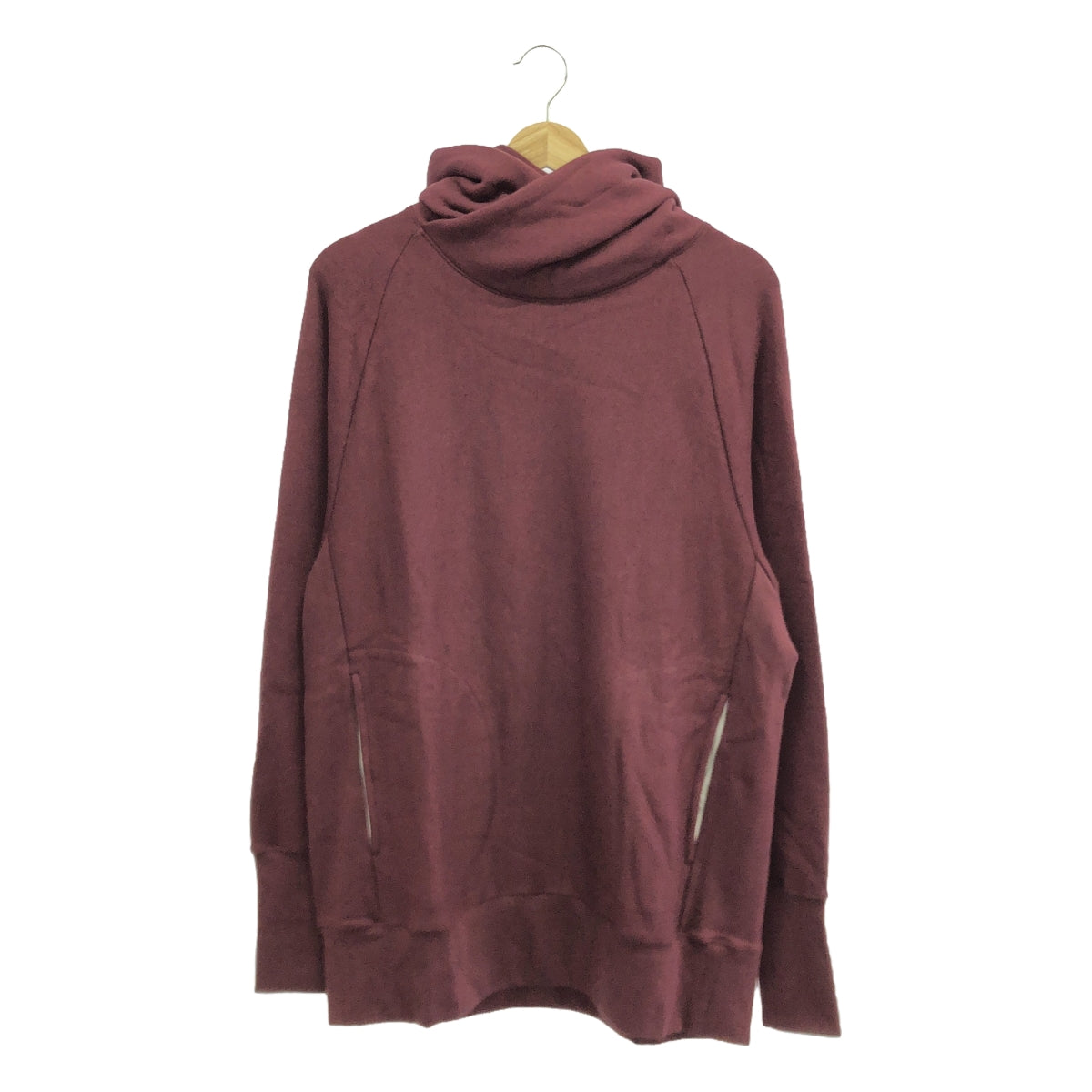 [New] prasthana / Prasthana | Cross neck parka | M | Burgundy | Men's