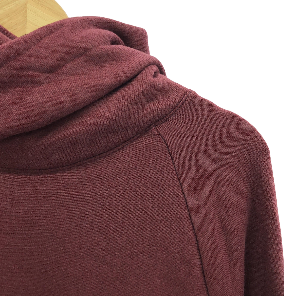 [New] prasthana / Prasthana | Cross neck parka | M | Burgundy | Men's