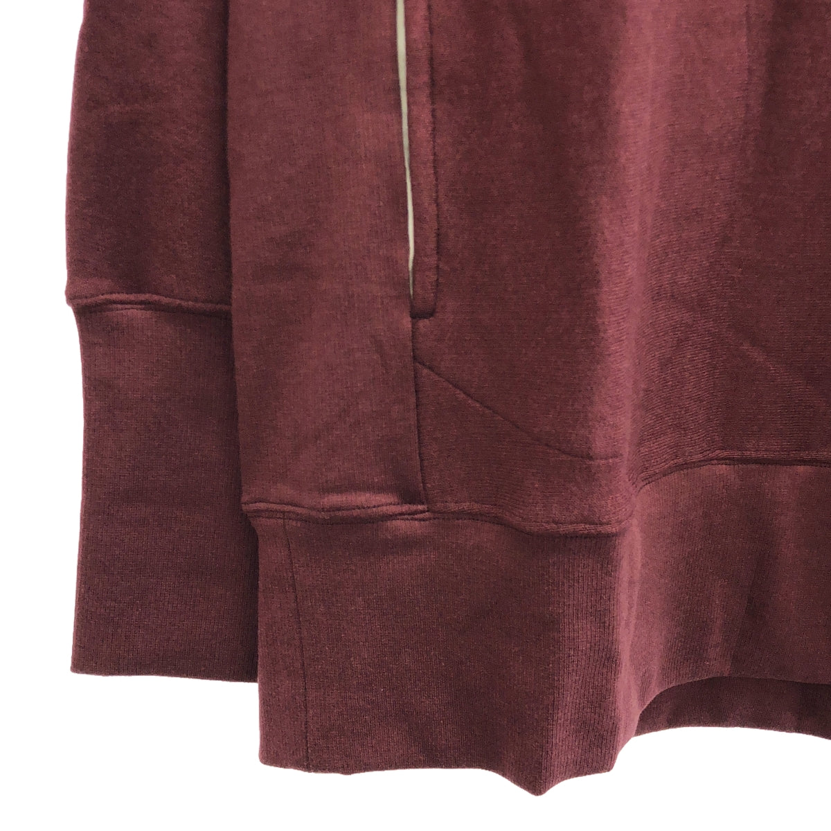 [New] prasthana / Prasthana | Cross neck parka | M | Burgundy | Men's