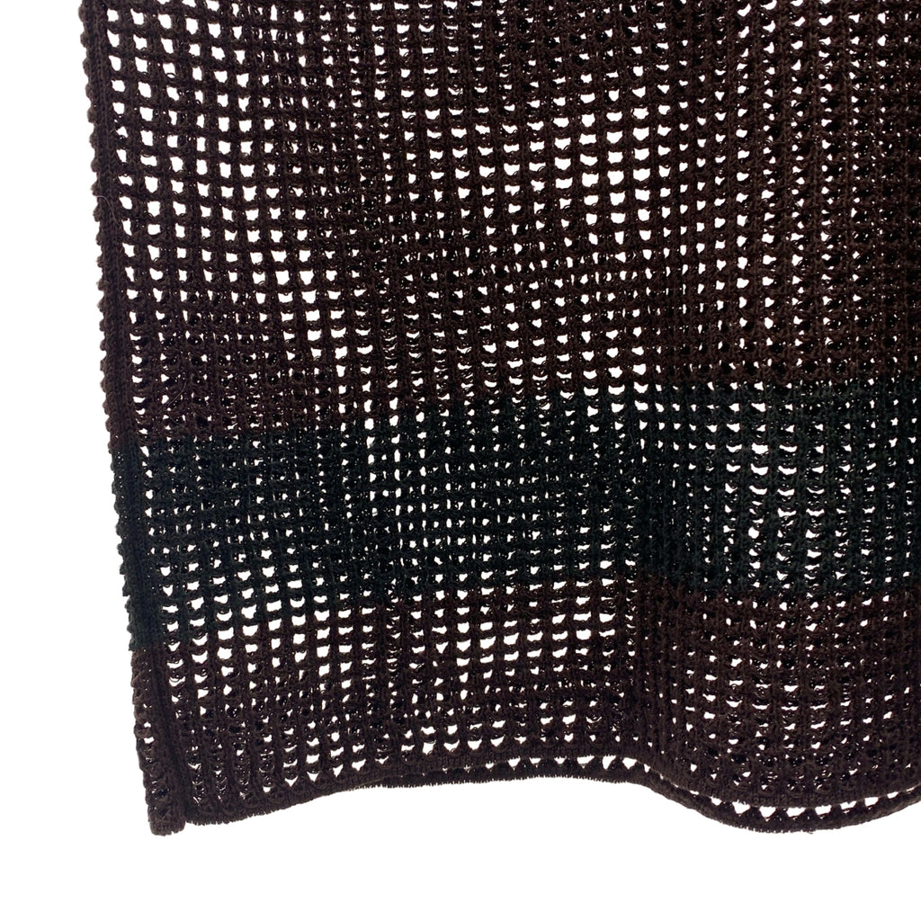 AURALEE / オーラリー | SUPER HARD TWIST LINEN MESH KNIT ONE-PIECE メッシュ ワンピース | 0 | レディース