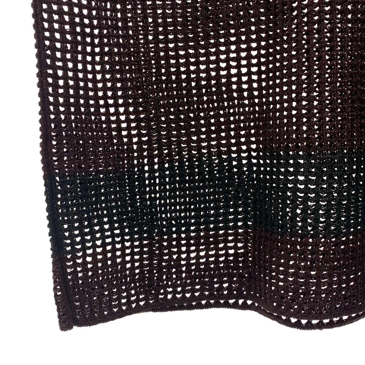 AURALEE / 오라리 | SUPER HARD TWIST LINEN MESH KNIT ONE-PIECE 메쉬 원피스 | 0 | 여성