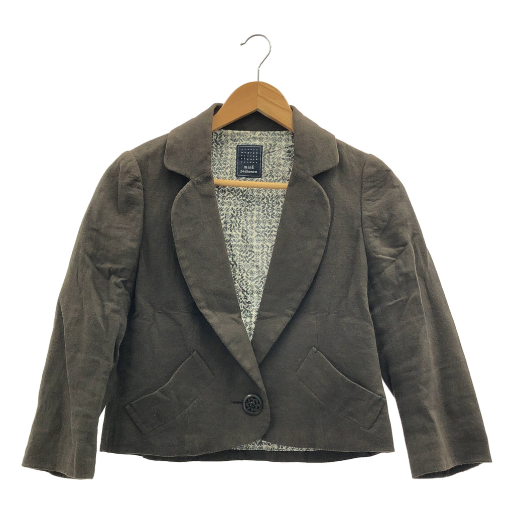 mina perhonen | 舒芙蕾單排扣全襯裡外套 | 尺寸 38 | 女款