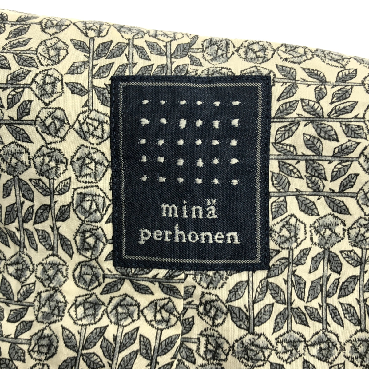 mina perhonen | 舒芙蕾單排扣全襯裡外套 | 尺寸 38 | 女款