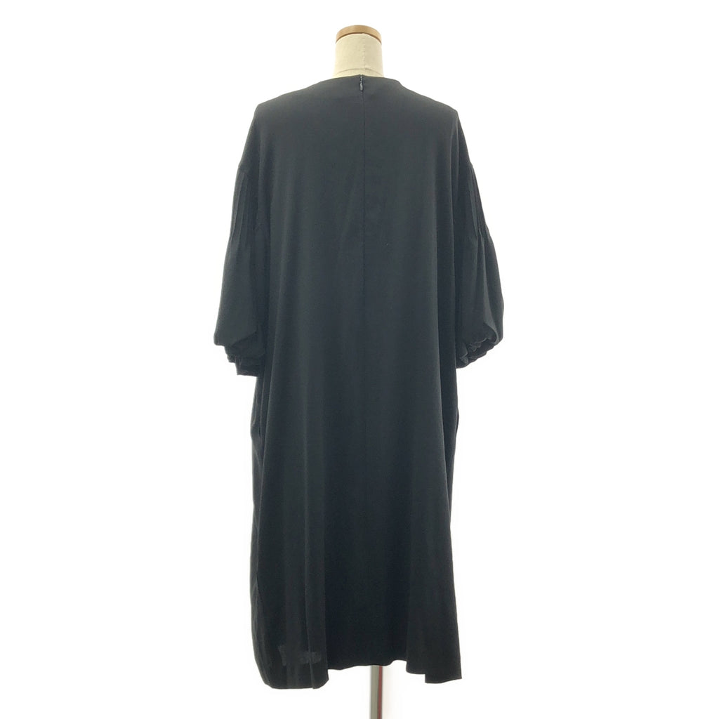 ADORE / 어도어 | 볼륨 슬리브 백 Zip 드레스 원피스 / 이너 포함 | 36 |