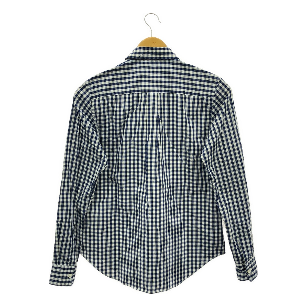 COMME des GARCONS | 2002SS | Checked decoration regular collar shirt blouse |