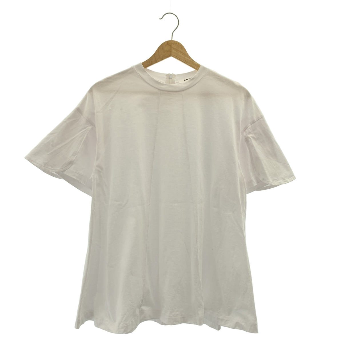 ENFOLD | 2024春夏 | 隱藏式上臂T卹，雙層袖，A字版型 | 尺寸38 | 女款