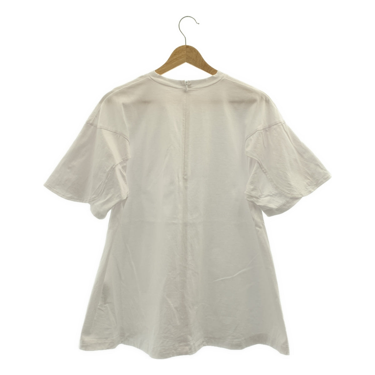 ENFOLD | 2024春夏 | 隱藏式上臂T卹，雙層袖，A字版型 | 尺寸38 | 女款