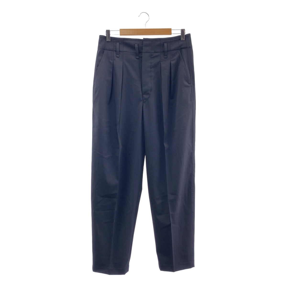 LEMAIRE / 르메르 | 2024SS | TAILORED PLEATED PANTS / 2 택 테이퍼드 와이드 슬랙스 팬츠 | M | 남성