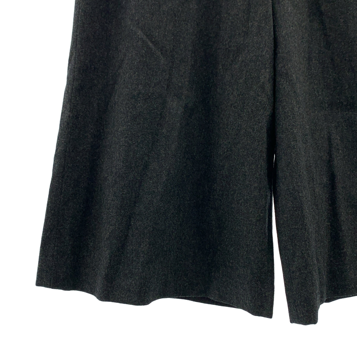 MARGARET HOWELL / マーガレットハウエル | × FOX BROTHERS / フォックスブラザーズ サイドジップ ワイドパンツ | 3 | レディース