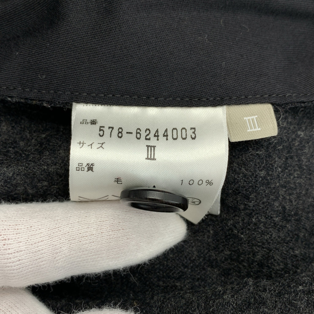 MARGARET HOWELL / マーガレットハウエル | × FOX BROTHERS / フォックスブラザーズ サイドジップ ワイドパンツ | 3 | レディース