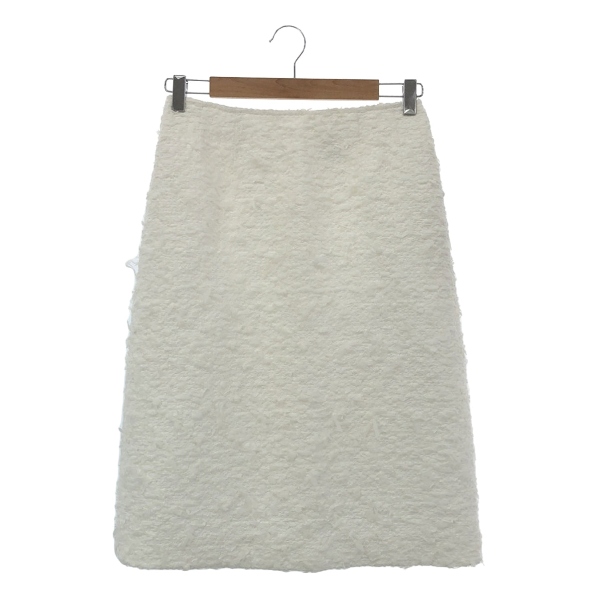 【美品】  Rene / ルネ | MALHIA KENT ツイード ロングスカート | 36 | ホワイト | レディース