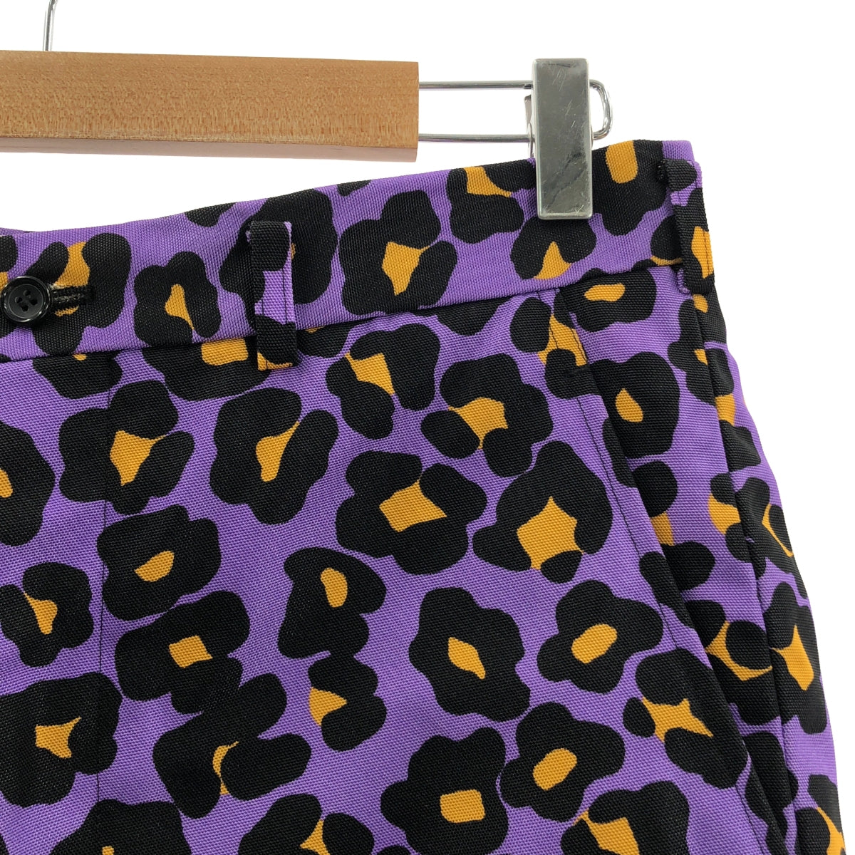 COMME des GARCONS HOMME PLUS / 콤데 갤슨 옴플루스 | 2020AW | 나일론 레오파드 속박 바지 | S |