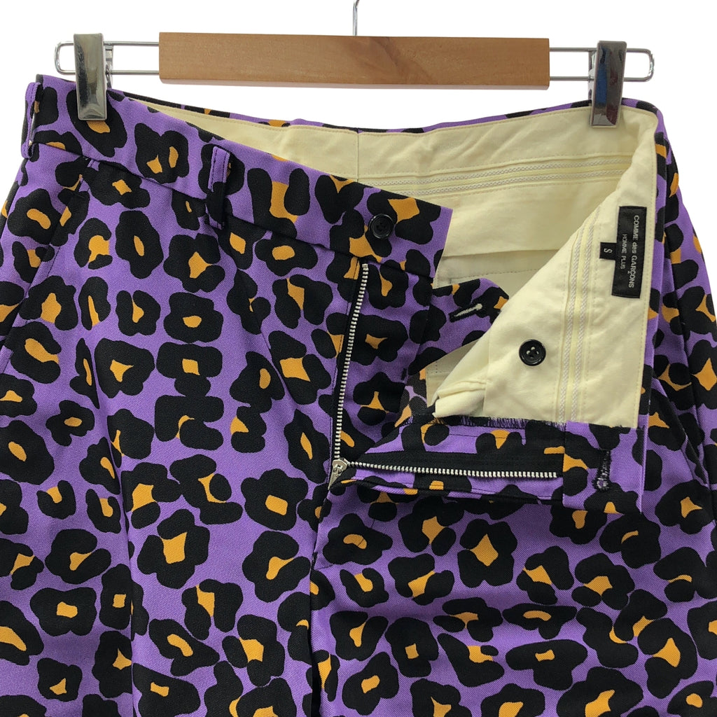 COMME des GARCONS HOMME PLUS / 콤데 갤슨 옴플루스 | 2020AW | 나일론 레오파드 속박 바지 | S |