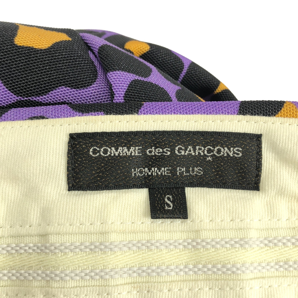 COMME des GARCONS HOMME PLUS / 콤데 갤슨 옴플루스 | 2020AW | 나일론 레오파드 속박 바지 | S |
