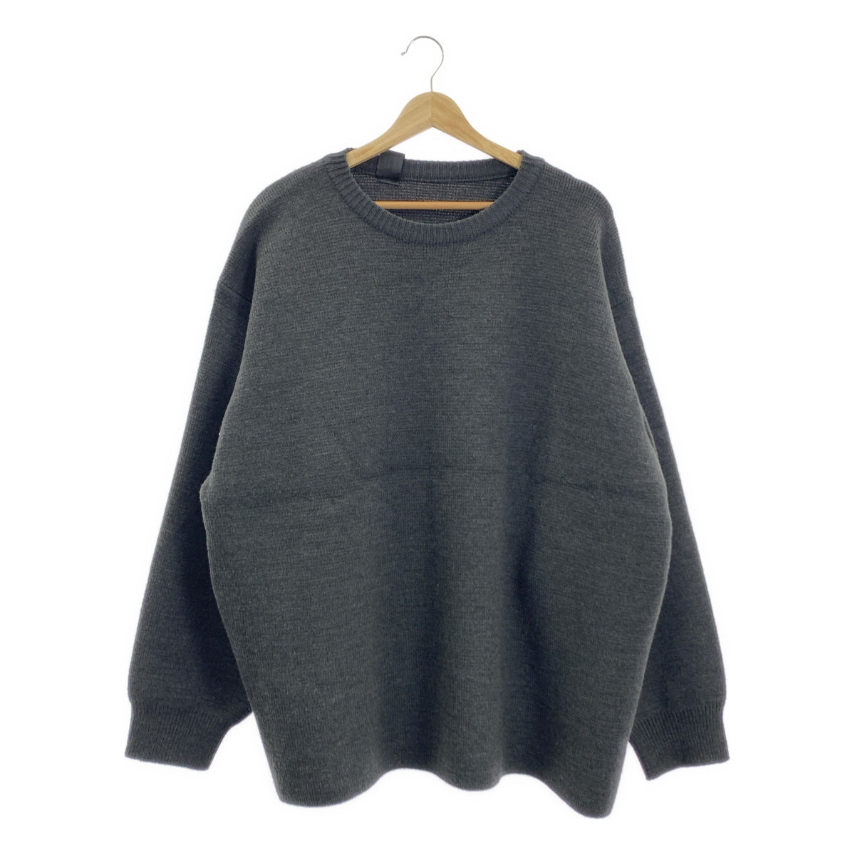 N.HOOLYWOOD / 엔 할리우드 | 2020AW | COMPILE / 컴파일 울 오버 실루엣 니트 스웨터 | 40 | 남성