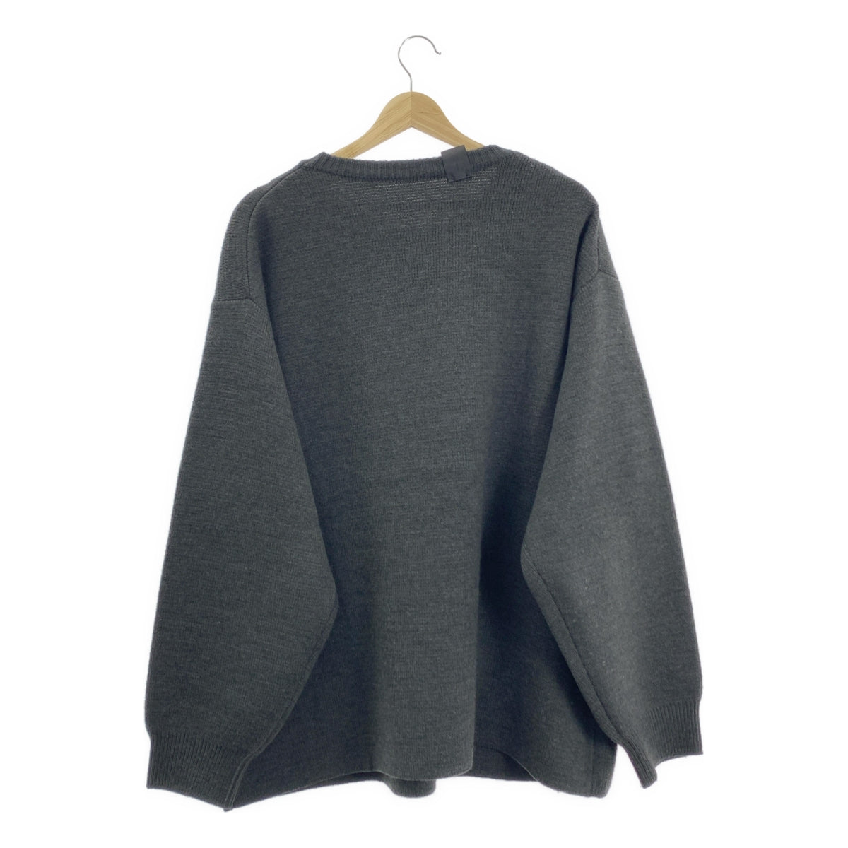 N.HOOLYWOOD / 엔 할리우드 | 2020AW | COMPILE / 컴파일 울 오버 실루엣 니트 스웨터 | 40 | 남성