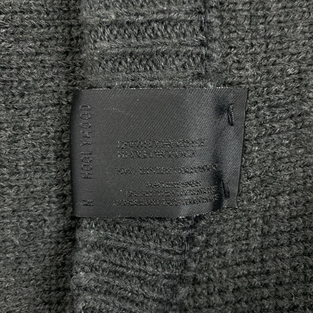 N.HOOLYWOOD / 엔 할리우드 | 2020AW | COMPILE / 컴파일 울 오버 실루엣 니트 스웨터 | 40 | 남성