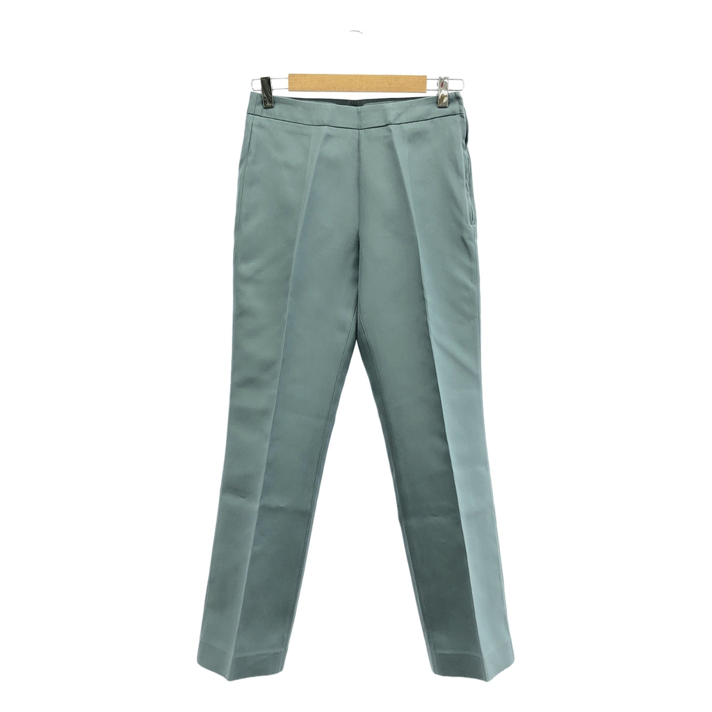 JIL SANDER / 질산더 | 2023SS | pleat-front trousers 사이드 Zip 나일론 실크 팬츠 | 32 | 라이트 블루 | 여성