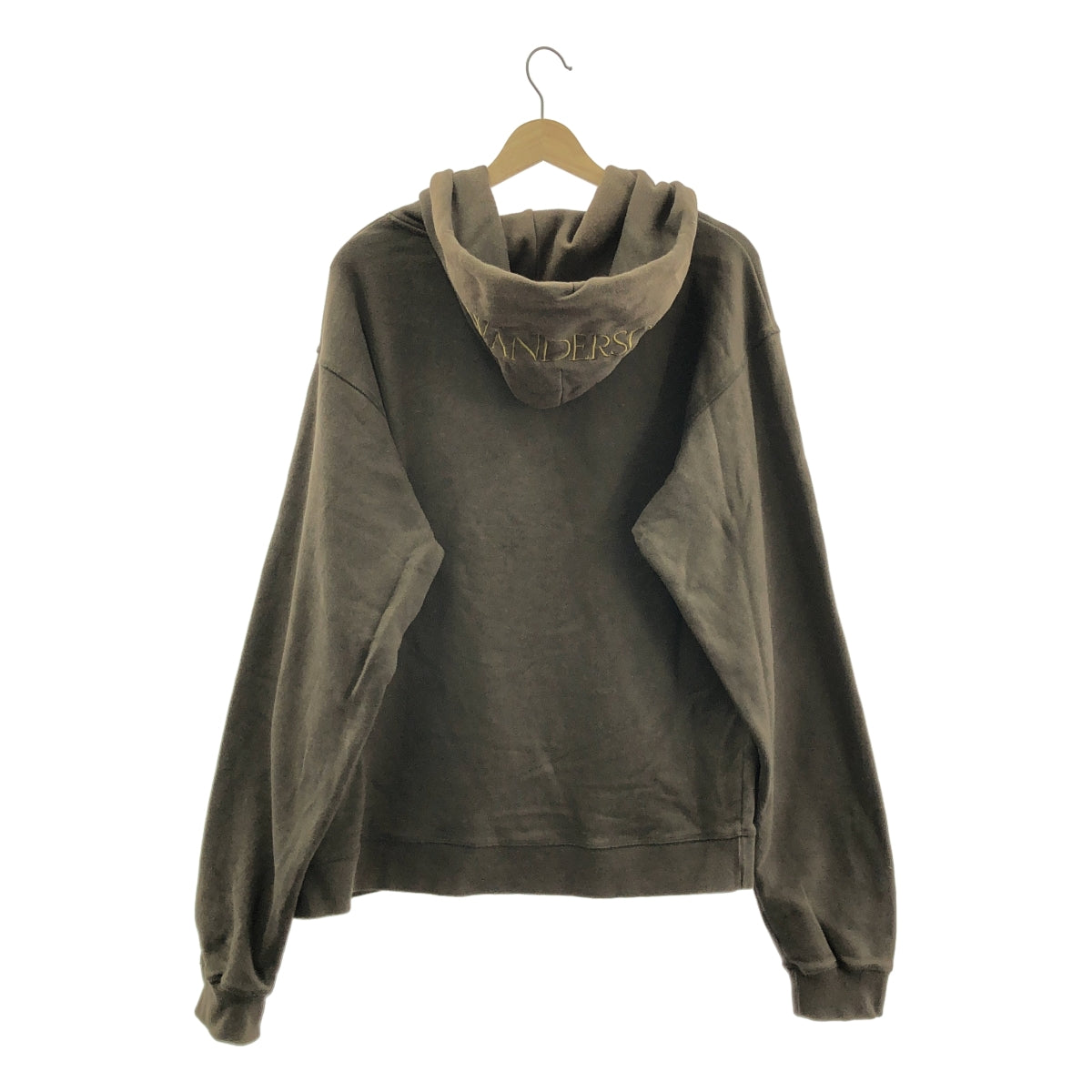 JW Anderson / ジェイダブルアンダーソン | フードロゴ刺しゅう オーバーサイズ フーディ プルオーバーパーカー | L | メンズ