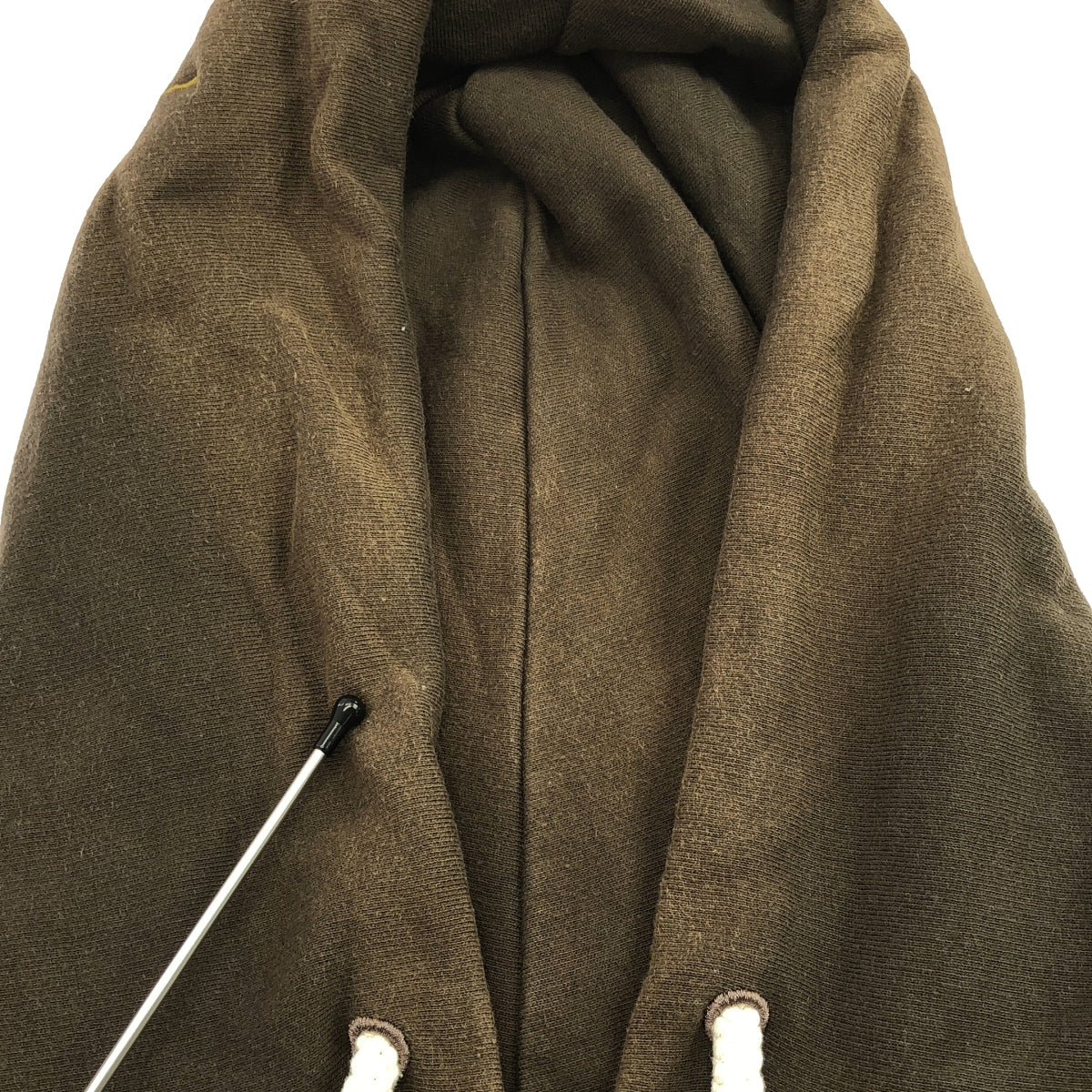 JW Anderson | 超大連帽衫，帽緣飾有刺繡Logo | L碼 | 卡其色 | 男士