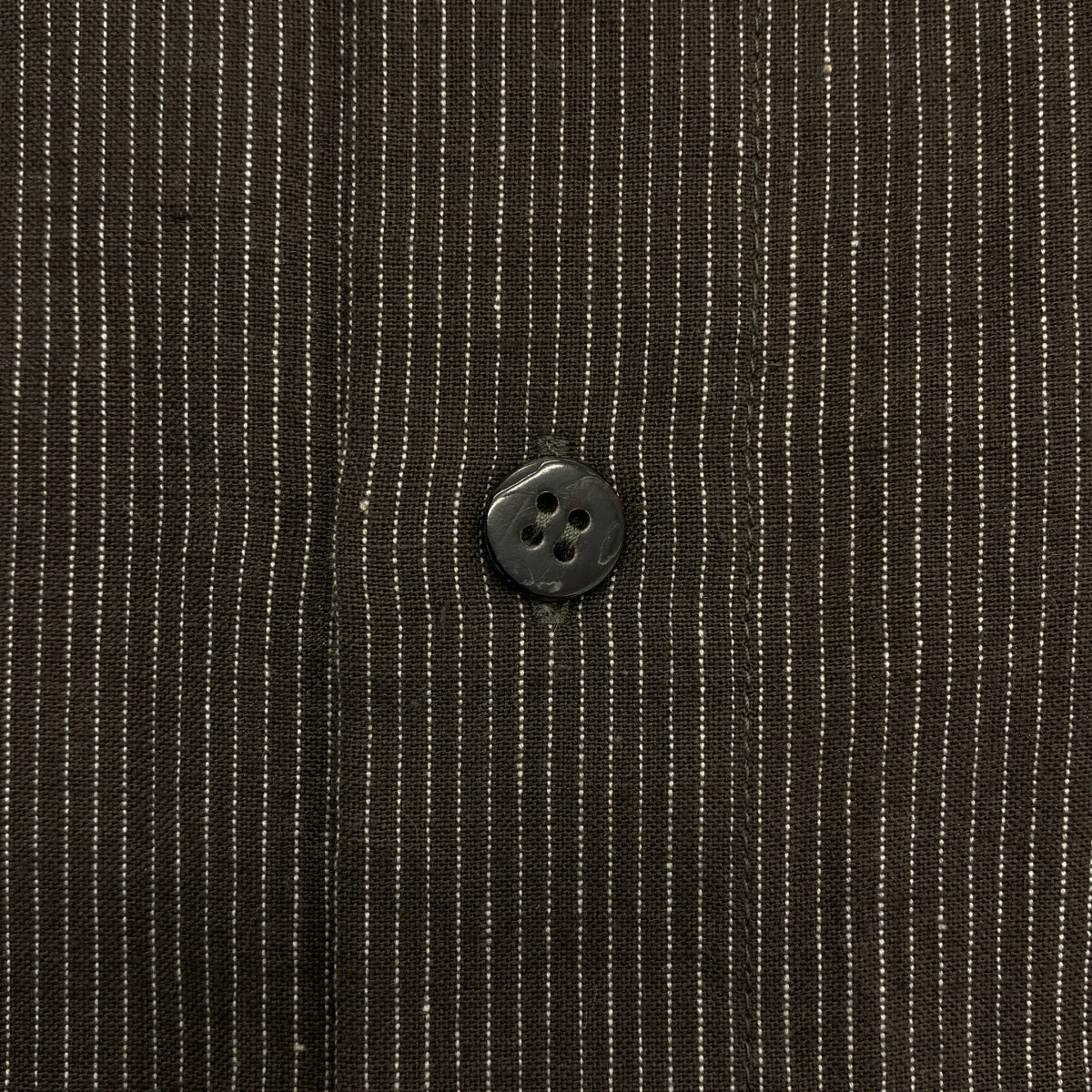 Babaghuri Jurgen Lehl / ババグーリヨーガンレール | ストライプ オーバーシルエット バンドカラー シャツ | M | メンズ