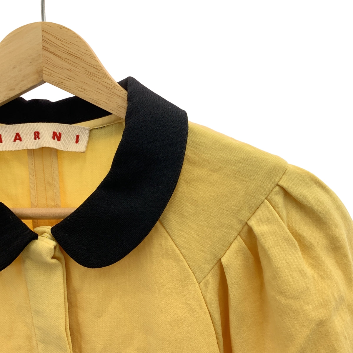 MARNI / マルニ | パフスリーブ ラウンドカラー シャツ | 38 | レディース