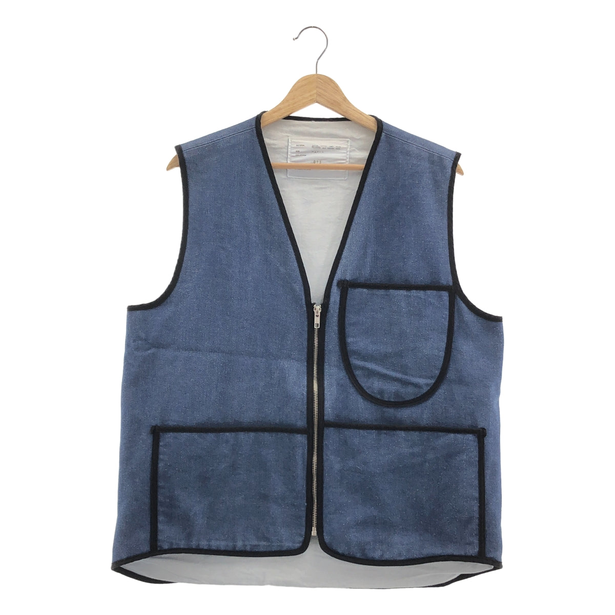 CAMIEL FORTGENS / 카미엘 포트 헨스 | ZIP VEST 지퍼 조끼 | S | 남성