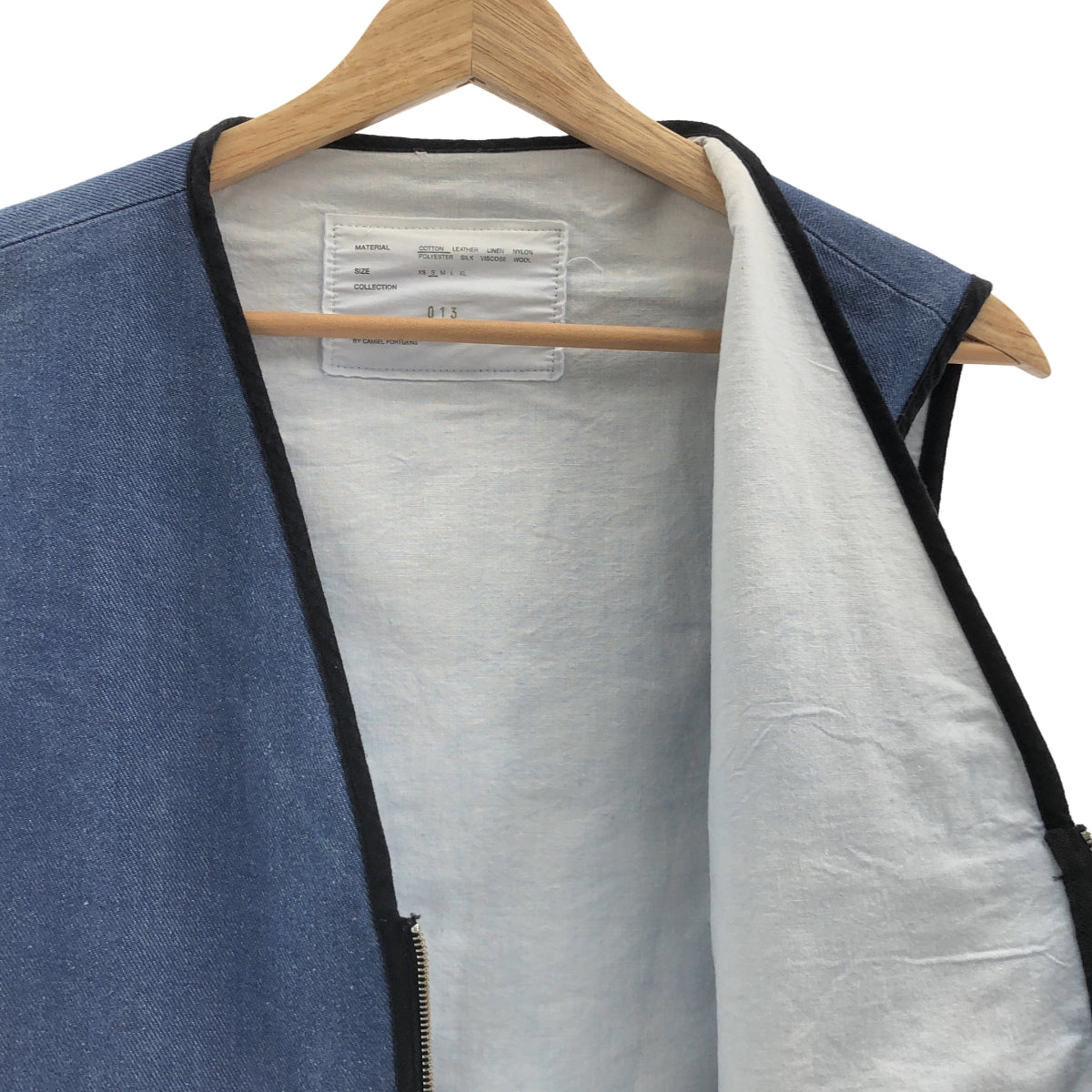 CAMIEL FORTGENS / カミエルフォートへンス | ZIP VEST ジップベスト