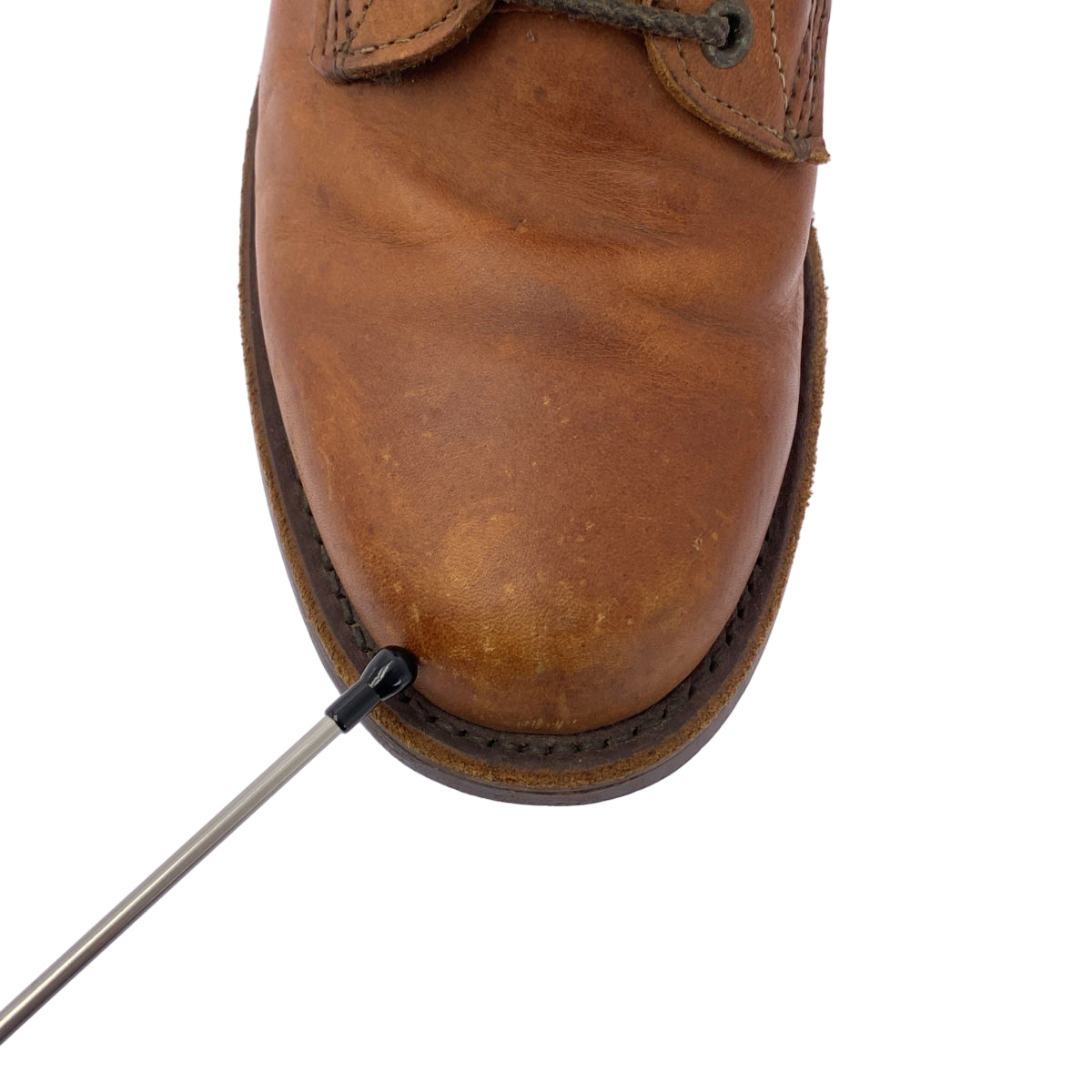 CHIPPEWA / チペワ | プレーントゥ レースアップ レザー ブーツ | ブラウン | メンズ