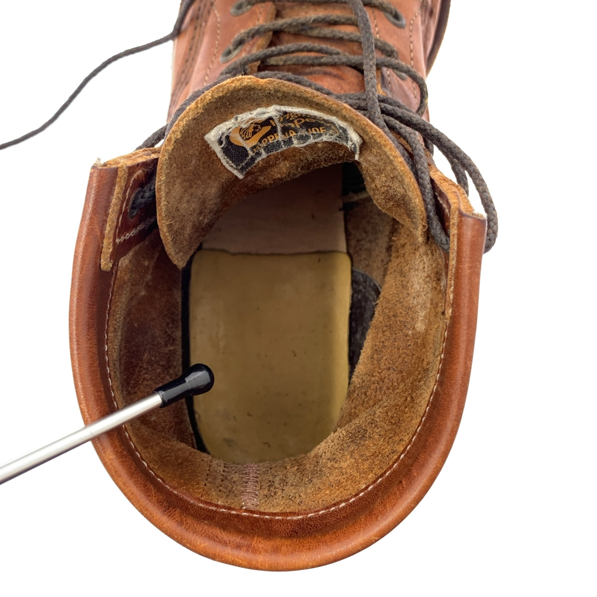 CHIPPEWA / チペワ | プレーントゥ レースアップ レザー ブーツ | ブラウン | メンズ