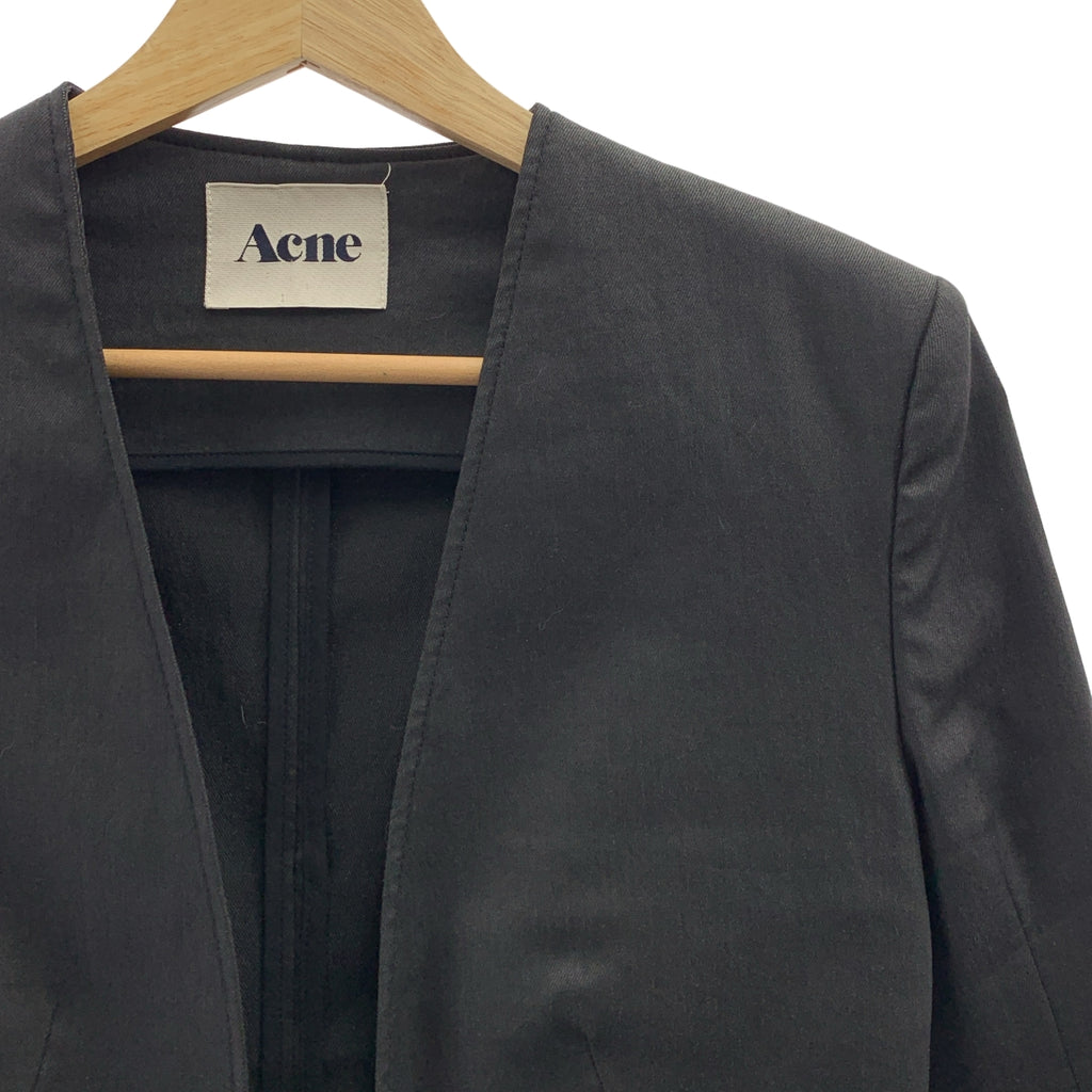 Acne | 無領外套 | 36碼 | 黑色 | 女款