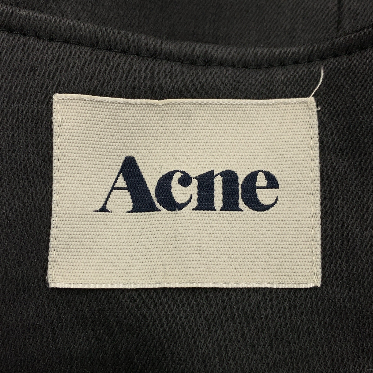 Acne | 無領外套 | 36碼 | 黑色 | 女款