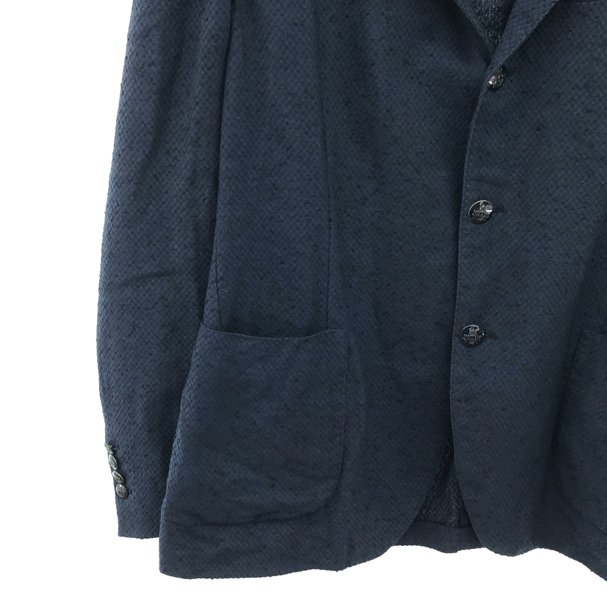 LARDINI | Cotton linen tailored jacket | 50 | Men's