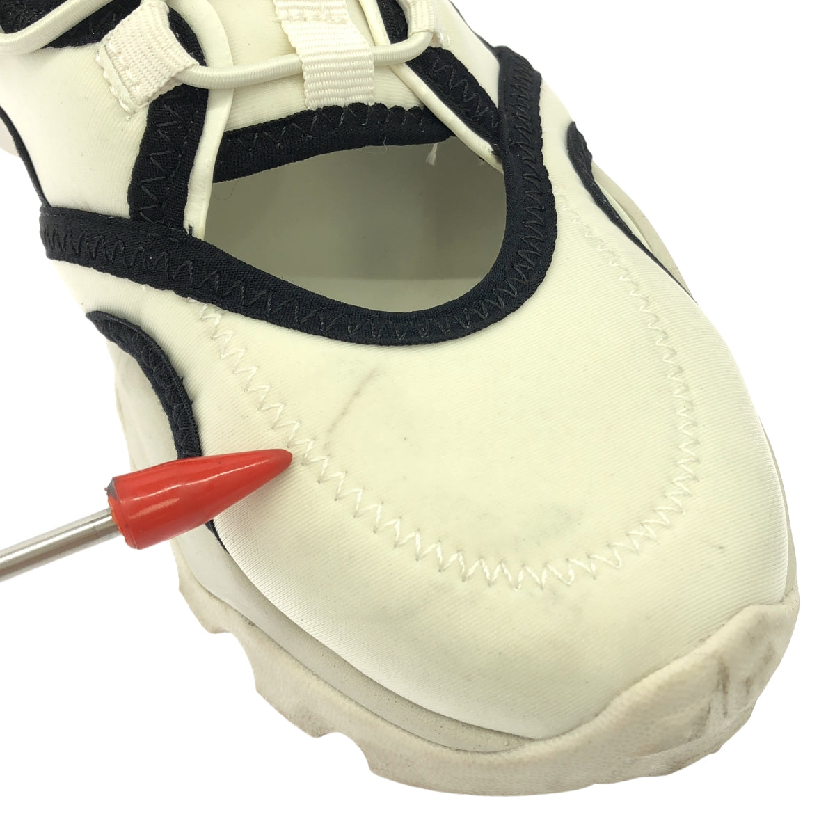 emmi atelier / エミアトリエ | スニーカー サンダル | 23 | ホワイト/ブラック | レディース