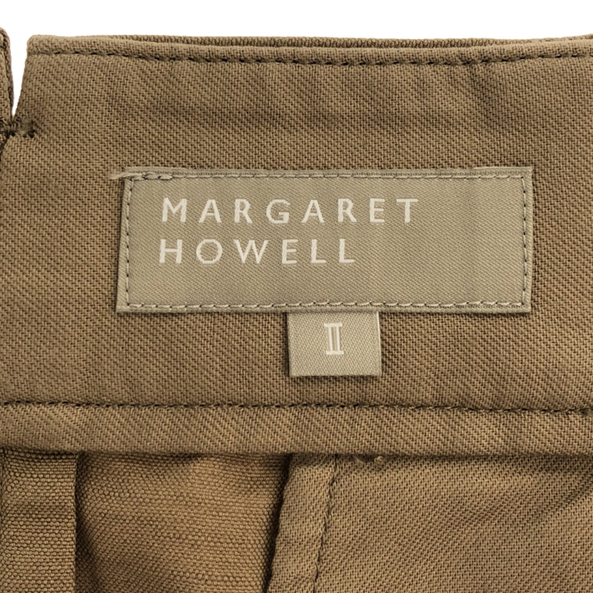 MARGARET HOWELL / マーガレットハウエル | COTTON LINEN PLAIN WEAVE / ウエストゴム タック ス – KLD