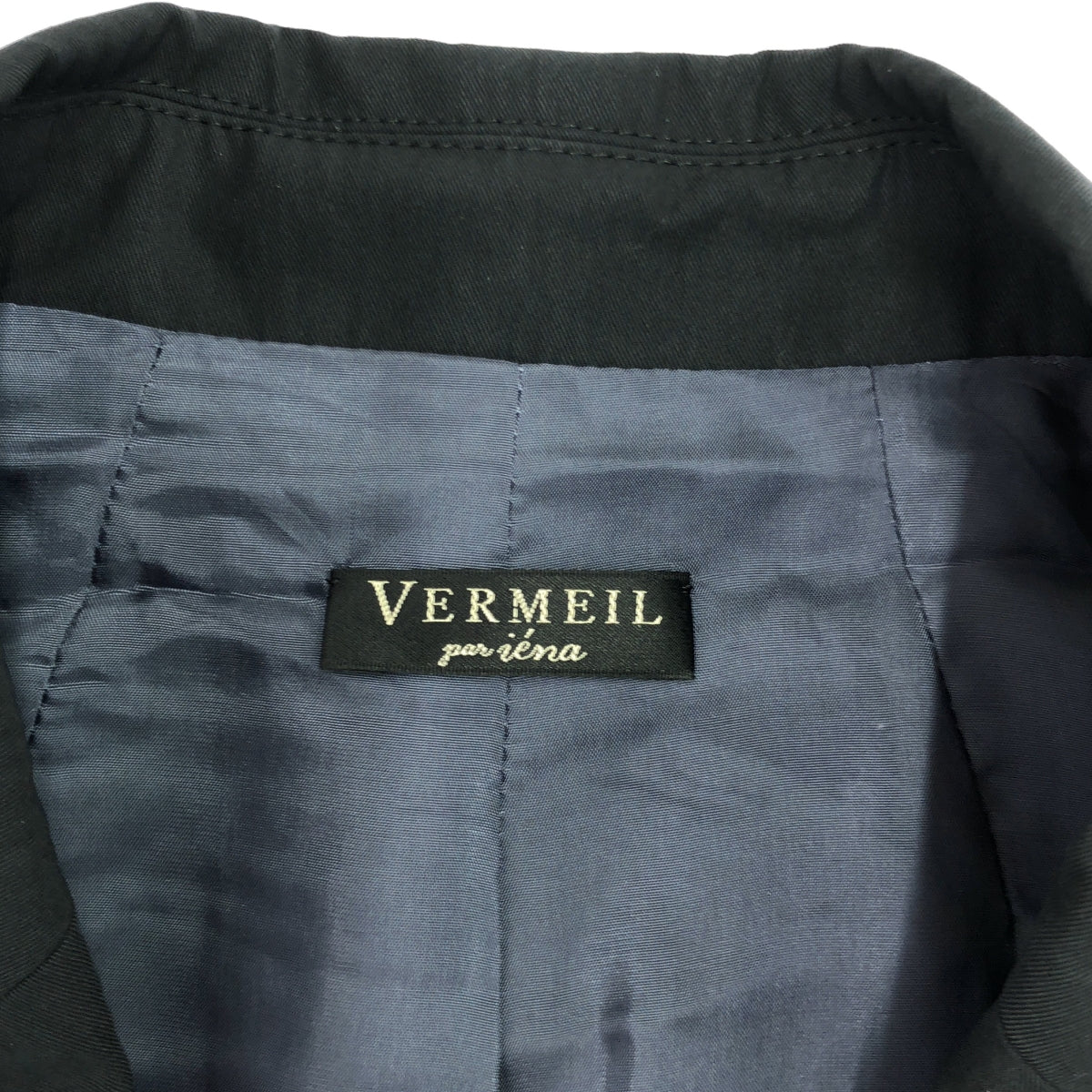 VERMEIL par iena / ヴェルメイユパーイエナ | ビッグ テーラードジャケット | F | ブラック | レディース