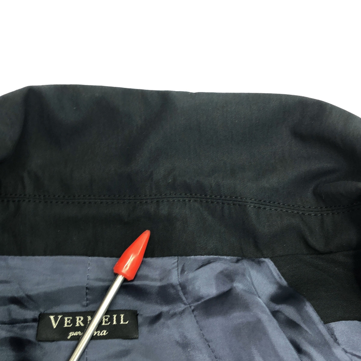VERMEIL par iena / ヴェルメイユパーイエナ | ビッグ テーラードジャケット | F | ブラック | レディース