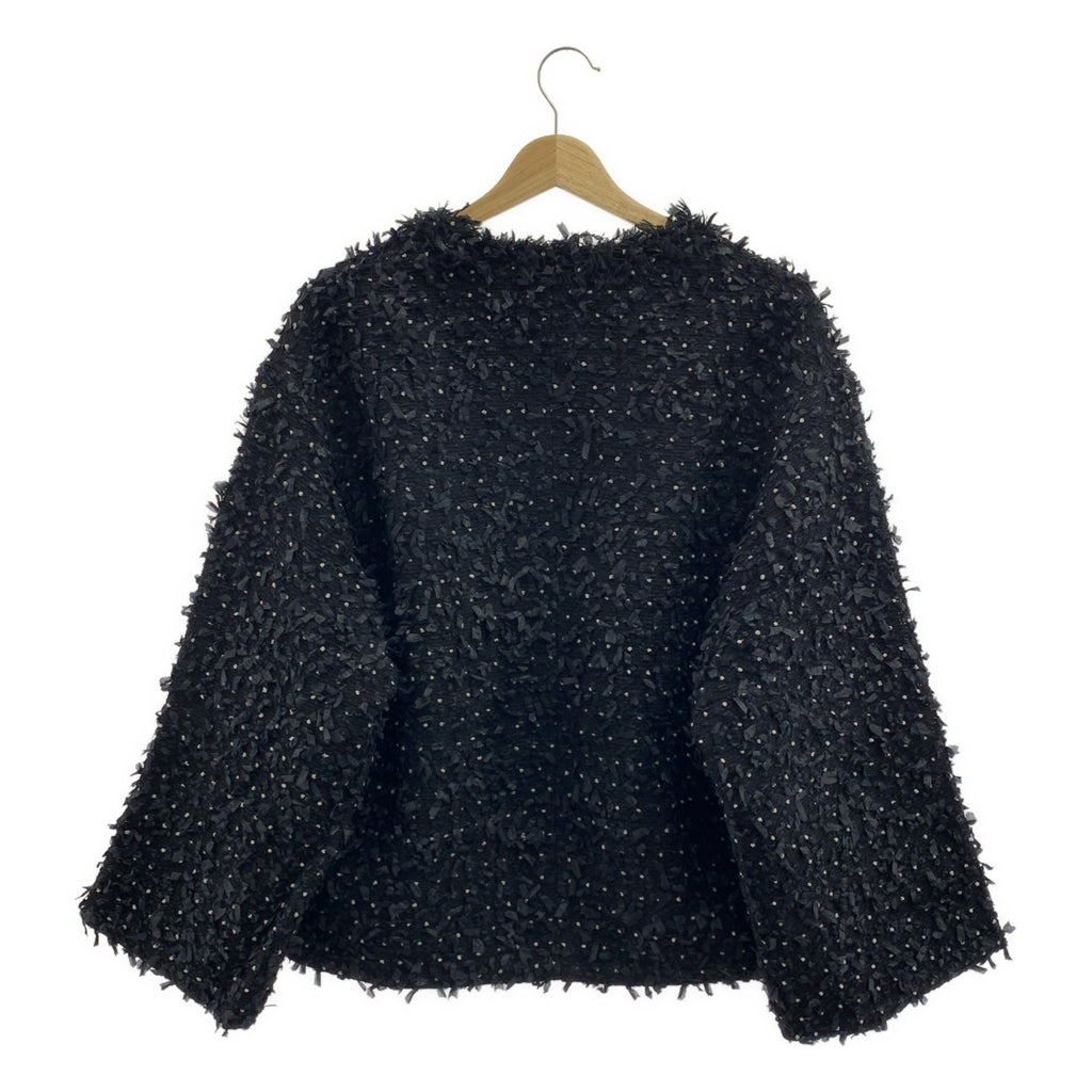 cygne / シーニュ | Xavier / オーバーシルエット ツイードジャケット / 総裏地 | F | レディース