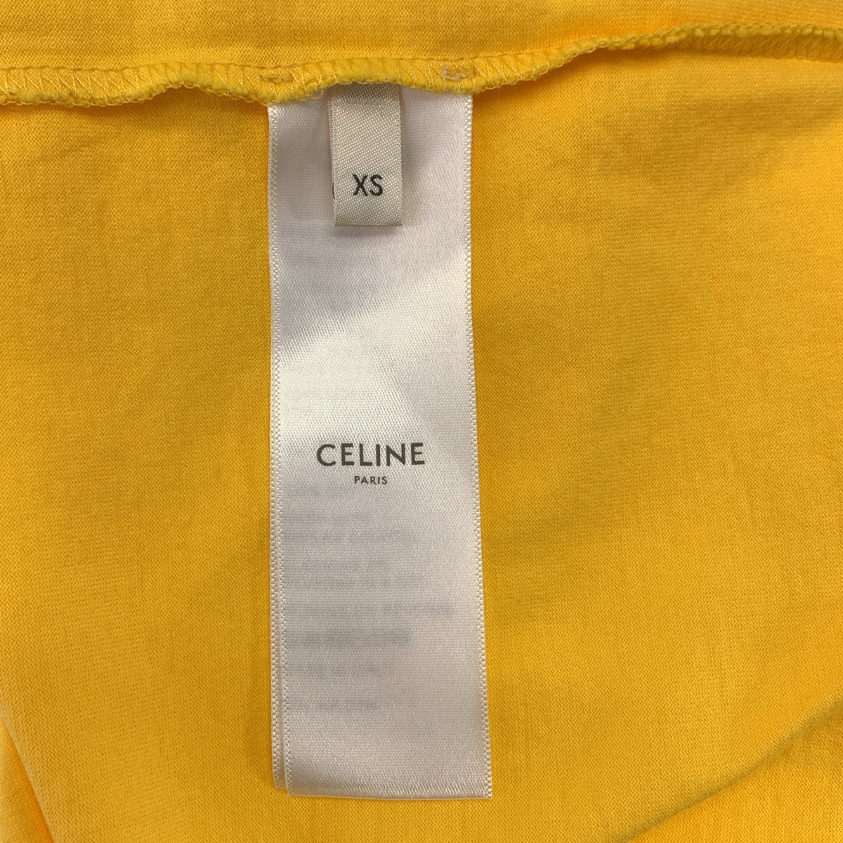 CELINE / 셀린느 | 오버 실루엣 로고 루즈 티셔츠 컷소우 | XS | 남성