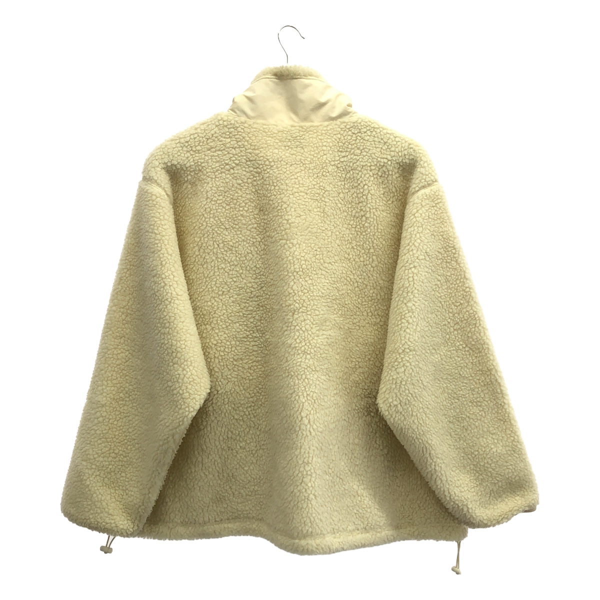 【미품】 Preloved / 프리 러브드 | × Lee 리콜라보 Fleece Jacket 보어 플리스 재킷 | F | 화이트 | 여성
