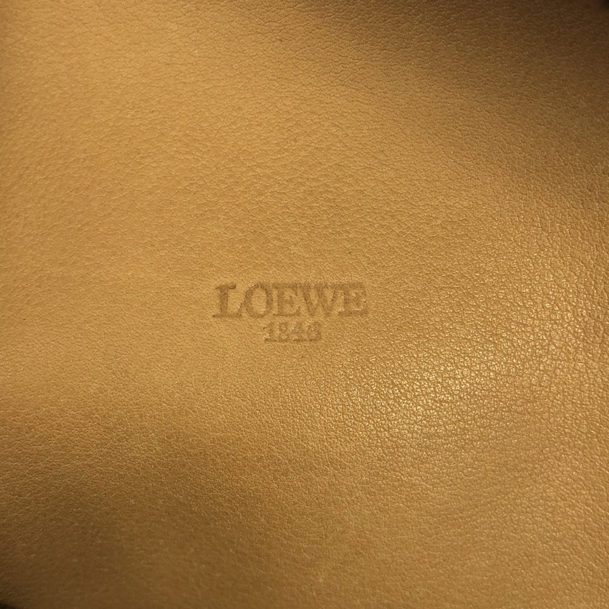 LOEWE / ロエベ | エンブレム アナグラム スエード レザー ボストン / ハンドバッグ | – KLD