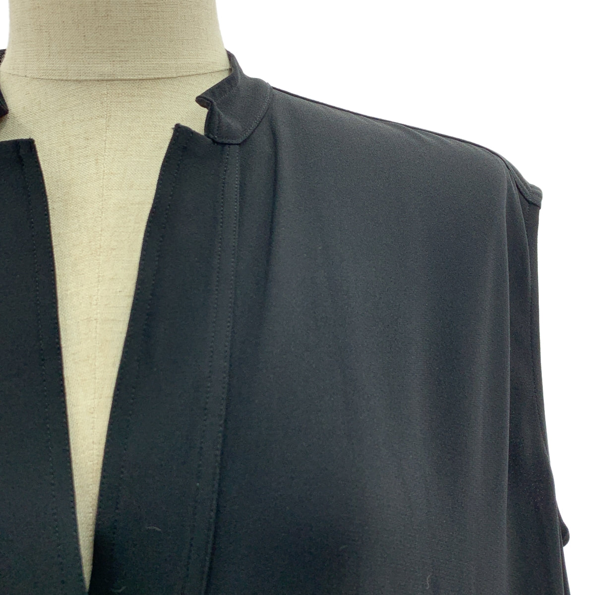 HELMUT LANG / 헬무트랑 | SLVLSS TUNIC 키넥 민소매 원피스 | XS |