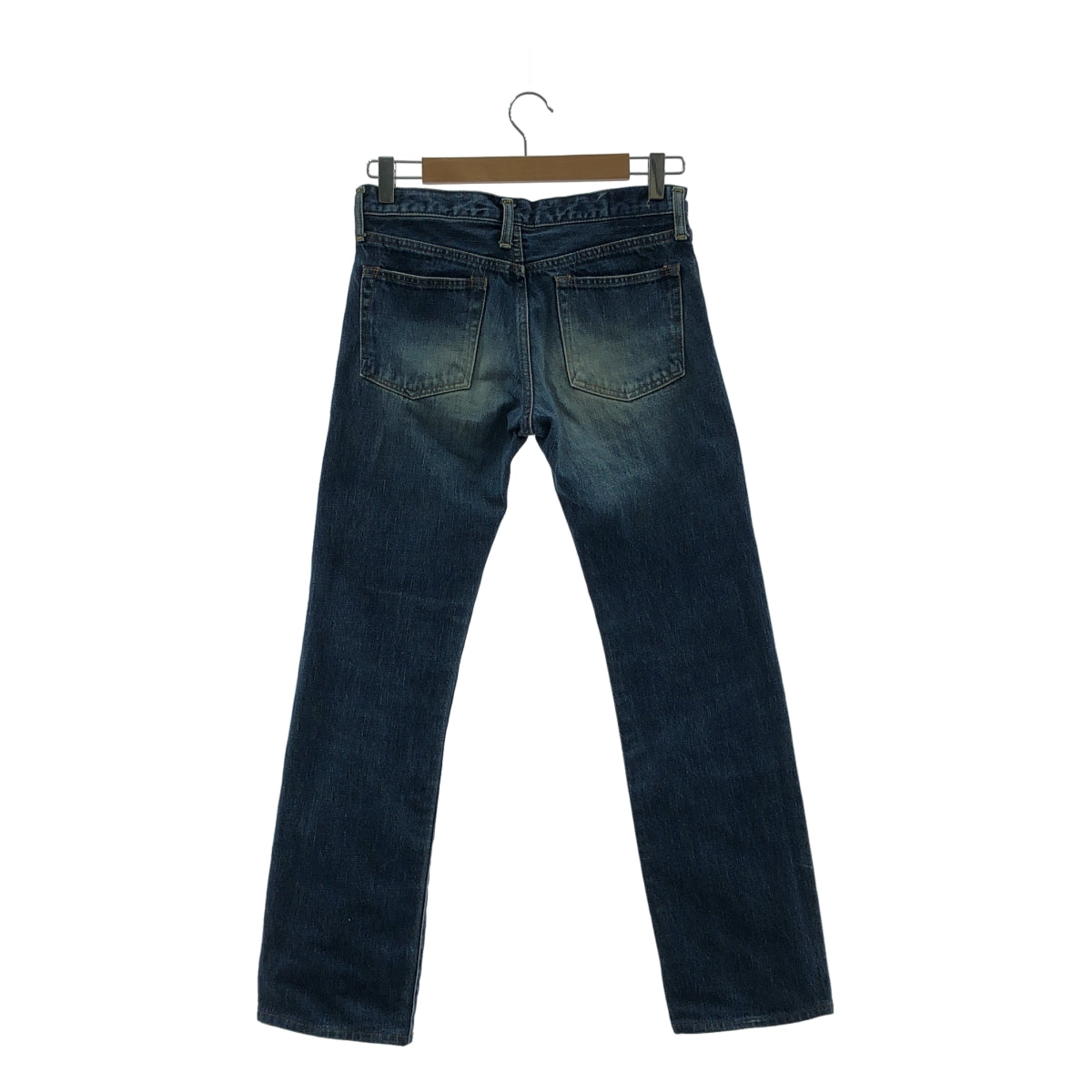 green / グリーン | ダメージ加工 セルビッチ 濃紺デニムパンツ | 27