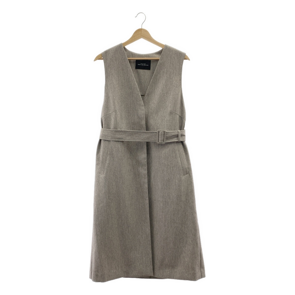 UNITED ARROWS green label relaxing / ユナイテッド アローズ グリーン レーベル リラクシング | ミックス ツイード ロング ベスト | F | レディース