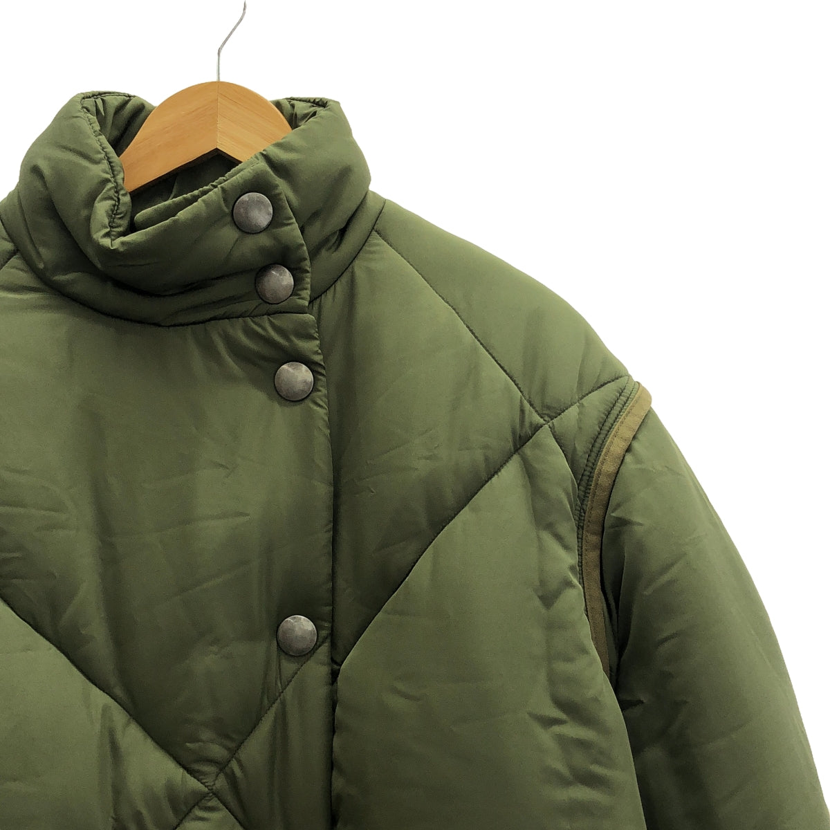 sea New York / シーニューヨーク | suzu long coat キルト ダウン ロングコート | XS | カーキ | レディース