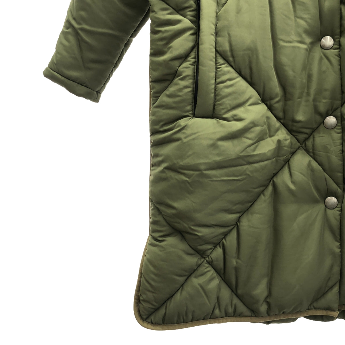 sea New York / シーニューヨーク | suzu long coat キルト ダウン ロングコート | XS | カーキ | レディース