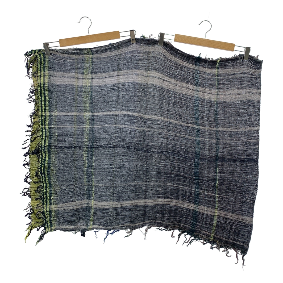 tamaki niime 玉木新雌 / タマキニイメ | 大判 フリンジ ストール |