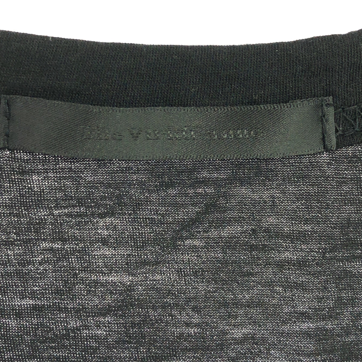 The Viridi-Anne | 2019SS | Cotton silk T-shirt with side pockets | 1 | Men's